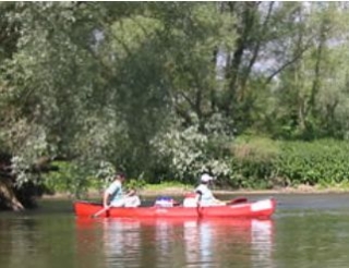  El Ried alsaciano en canoa